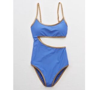 Aerie Cut Out One Piece Swim